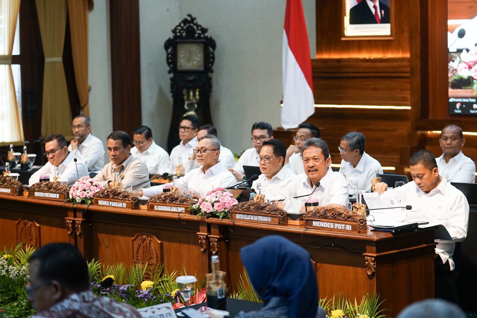 Pj. Gubernur Adhy Pastikan Jatim Siap Mendukung Swasembada Pangan Nasional