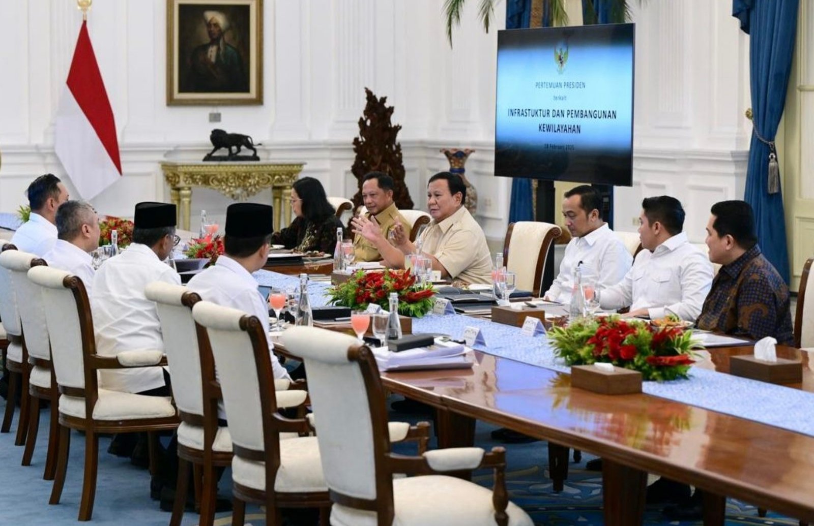 AHY : Pembangunan Infrastruktur Harus Berdampak Langsung Terhadap Pertumbuhan Ekonomi Nasional