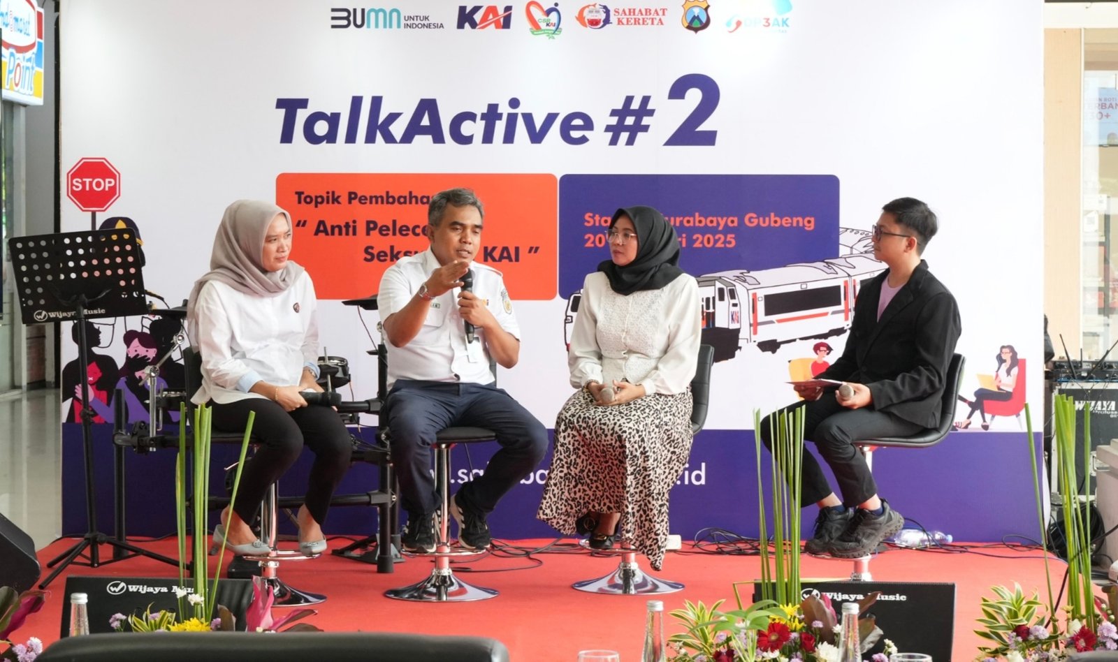 KAI Daop 8 Surabaya Gelar Edukasi Anti Pelecehan Seksual di Lingkungan KA