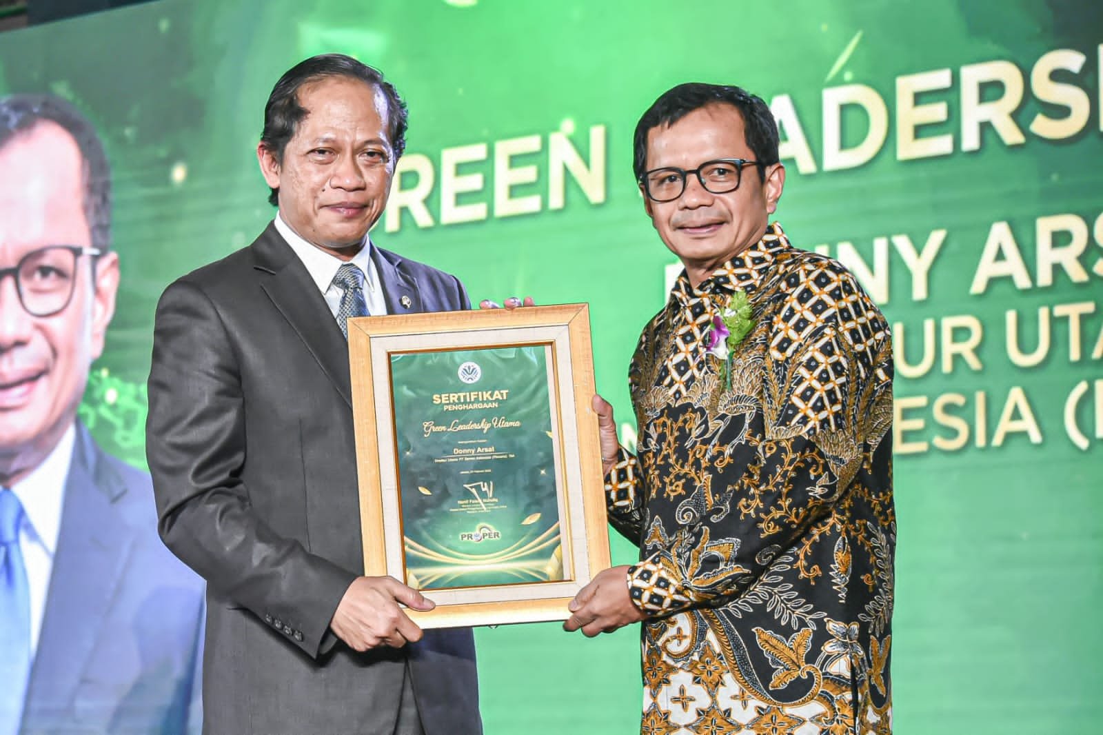 SIG Borong Dua Green Leadership, Tiga PROPER Emas dan Lima PROPER Hijau