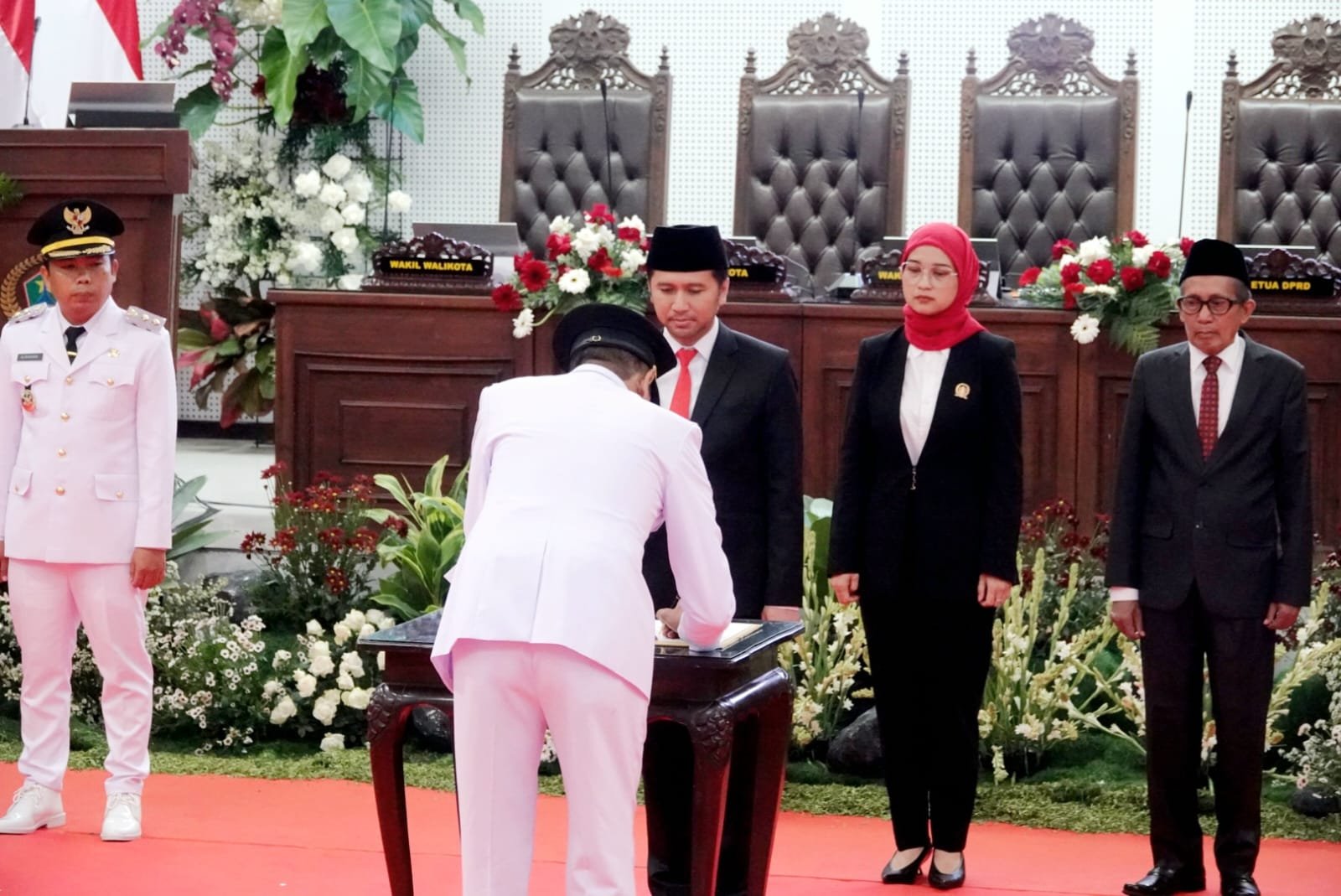 Wagub Emil Minta Walikota dan Wakil Walikota Madiun Tancap Gas Sejahterakan Masyarakat