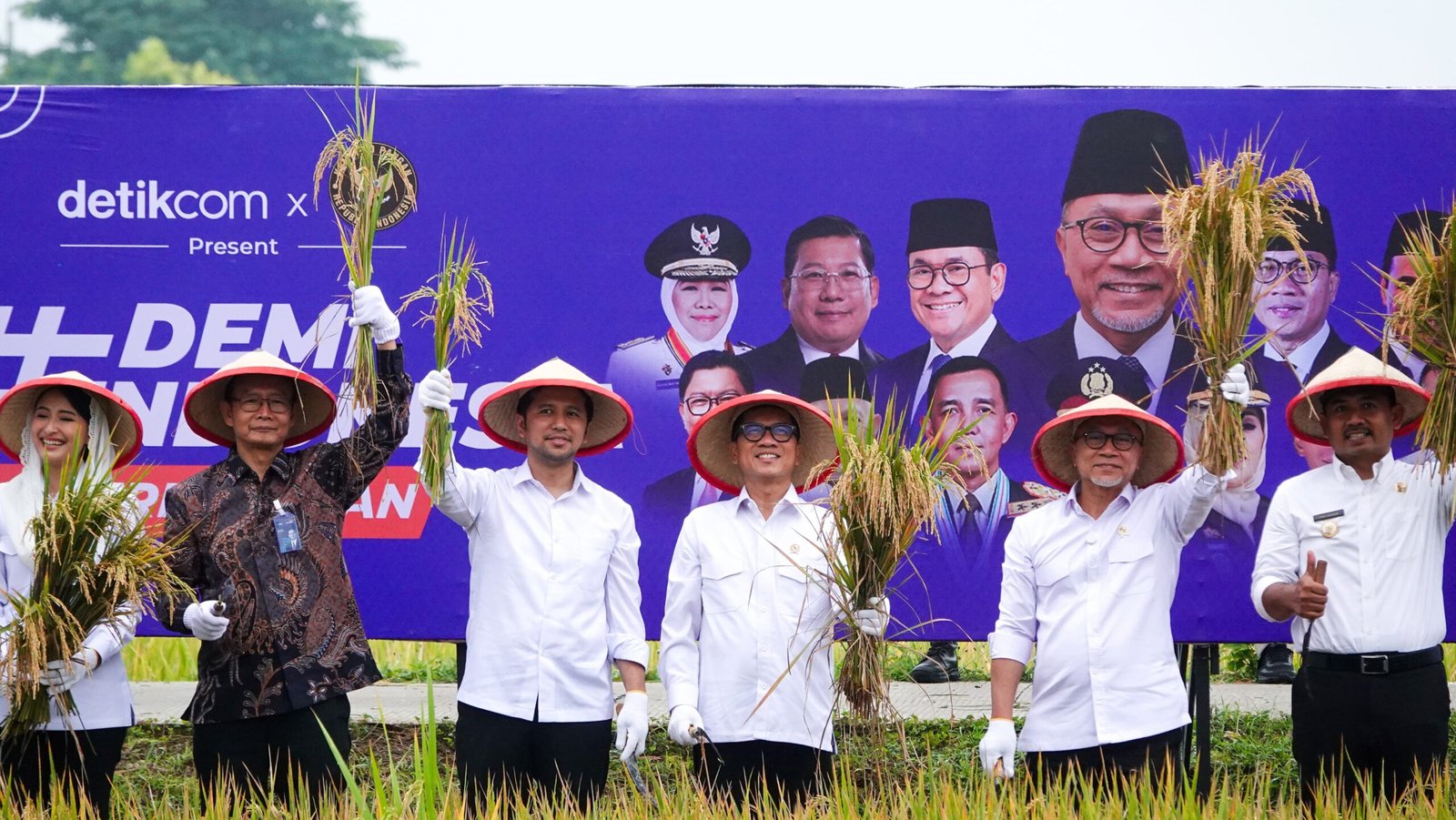 Panen Raya di Ngawi, Menko Pangan Minta Semua Pihak Berperan dalam Swasembada Pangan