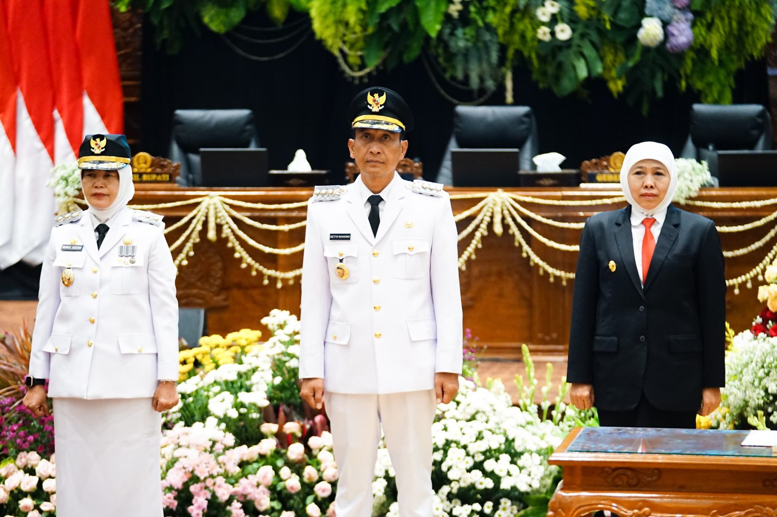 Hadiri Sertijab Bupati – Wakil Bupati Bojonegoro, Gubernur Khofifah Pesan Maksimal 6 Bulan RPJMD Selesai