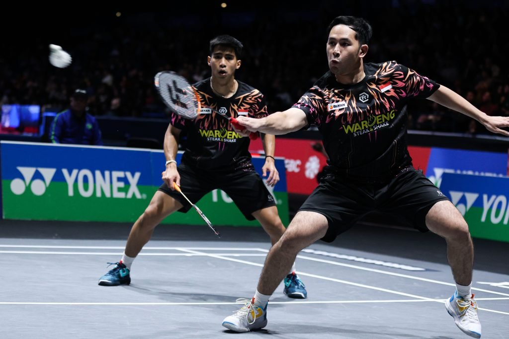 Ganda Putra Indonesia Sabar/Reza Melaju ke Semifinal All England 2025