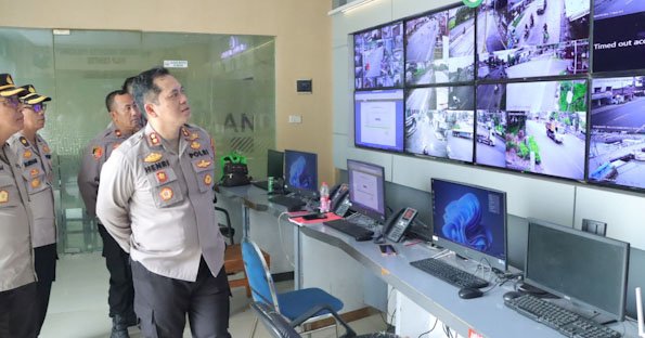 Berbasis Teknologi, Polres Nganjuk Optimalkan Pelayanan dan Harkamtibmas Melalui Command Center