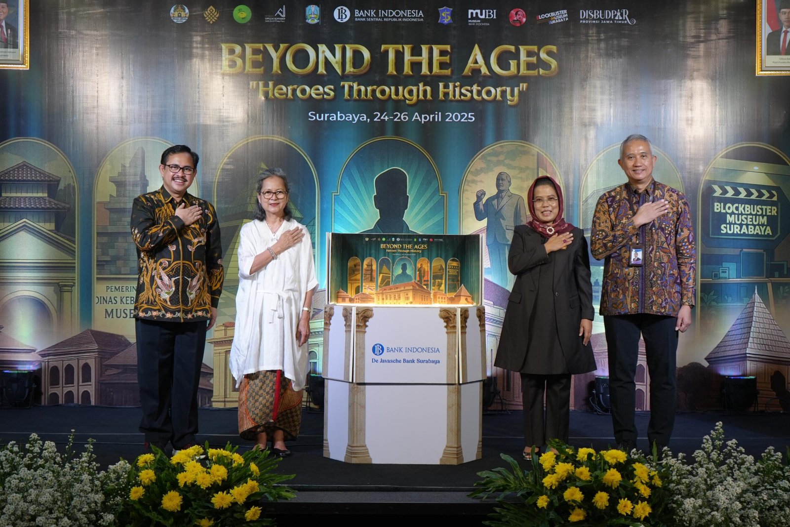 Perkuat Literasi Budaya dan Sejarah, BI Jatim Gelar Pameran Museum Bersama