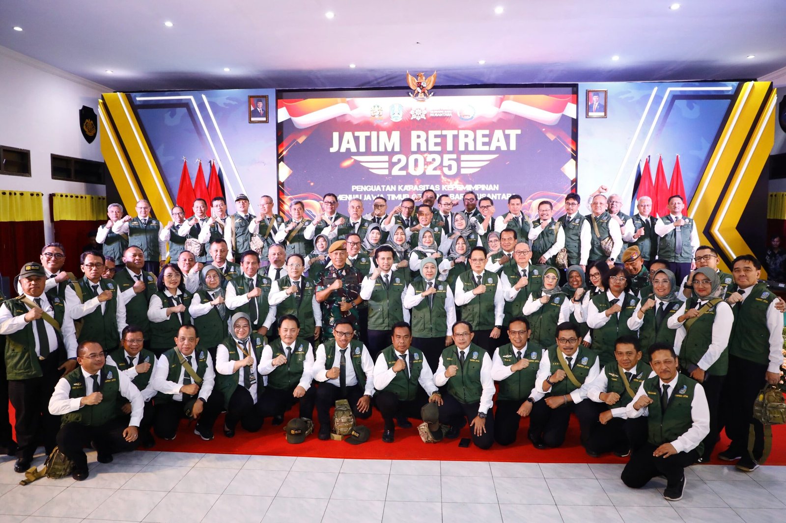 Gubernur Khofifah Tutup Jatim Retreat 2025, Komitmen Bersama Wujudkan Gerbang Baru Nusantara