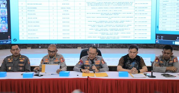 Korpolairud Baharkam Mabes Polri Ungkap 72 Kasus Destructive Fishing, Selamatkan Kerugian Negara Rp49 Miliar
