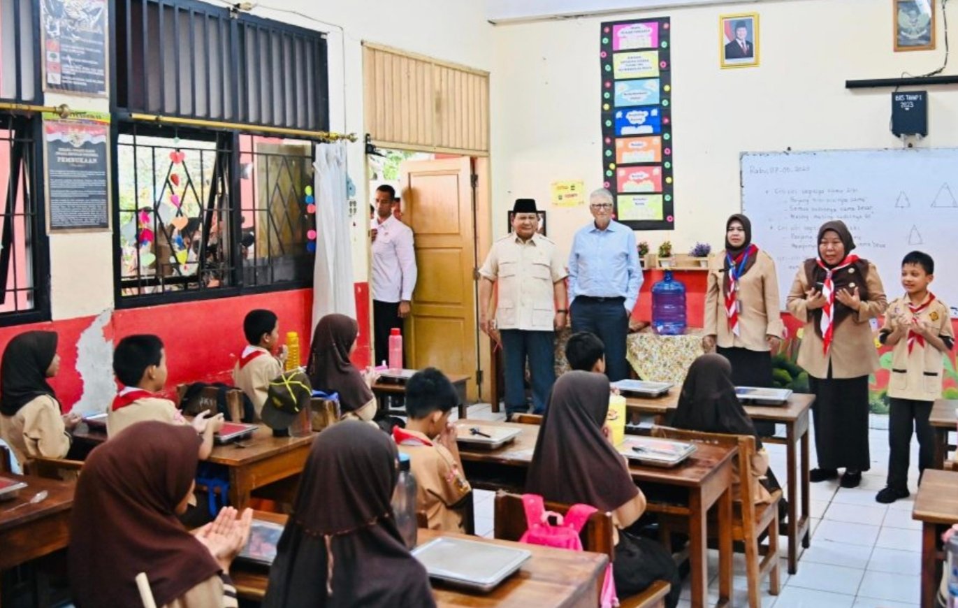Bill Gates Apresiasi Program MBG di Indonesia