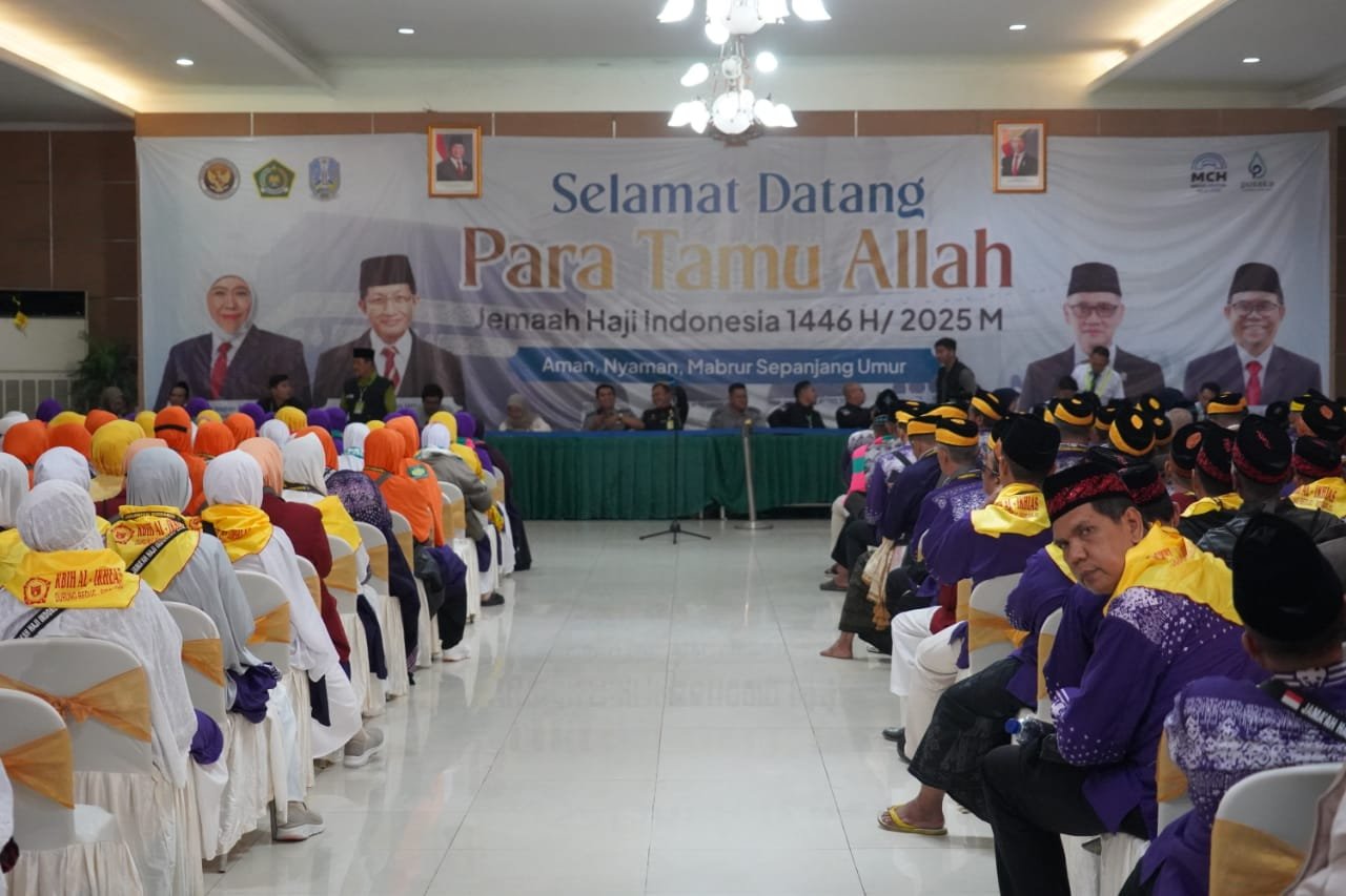 PPIH Embarkasi Surabaya Jelaskan Penyusunan Kloter Berbasis Syarikah