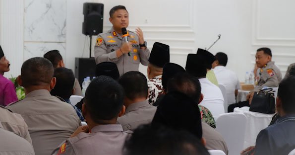 Kapolres Pamekasan Ajak Kades dan Lurah Jaga Kamtibmas dan Cegah Aksi Premanisme
