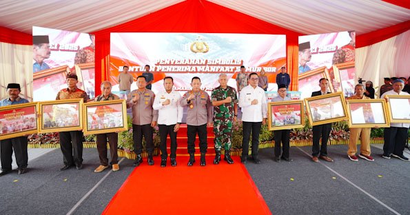 Kapolri Hadiri Ground Breaking Asrama Polresta Samarinda, Komitmen Polri Tingkatkan Pelayanan Kepada Masyarakat