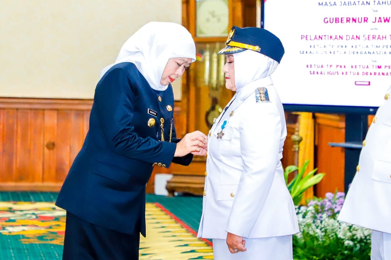 Gubernur Khofifah Lantik Bupati-Wakil Bupati Magetan