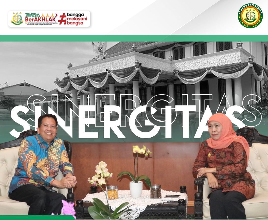Kunjungan Kehormatan Kajati Jatim Kepada Gubernur Jatim Di Gedung Negara Grahadi