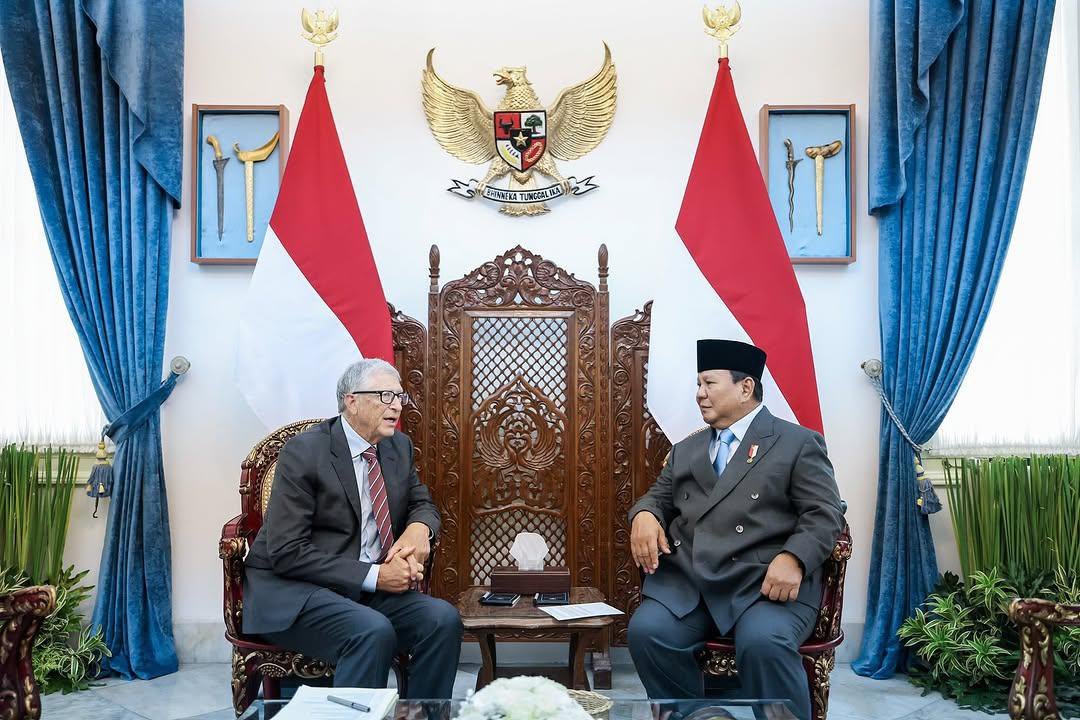 Dukung Program di Indonesia, Bill Gates Kucurkan Rp2,9 T