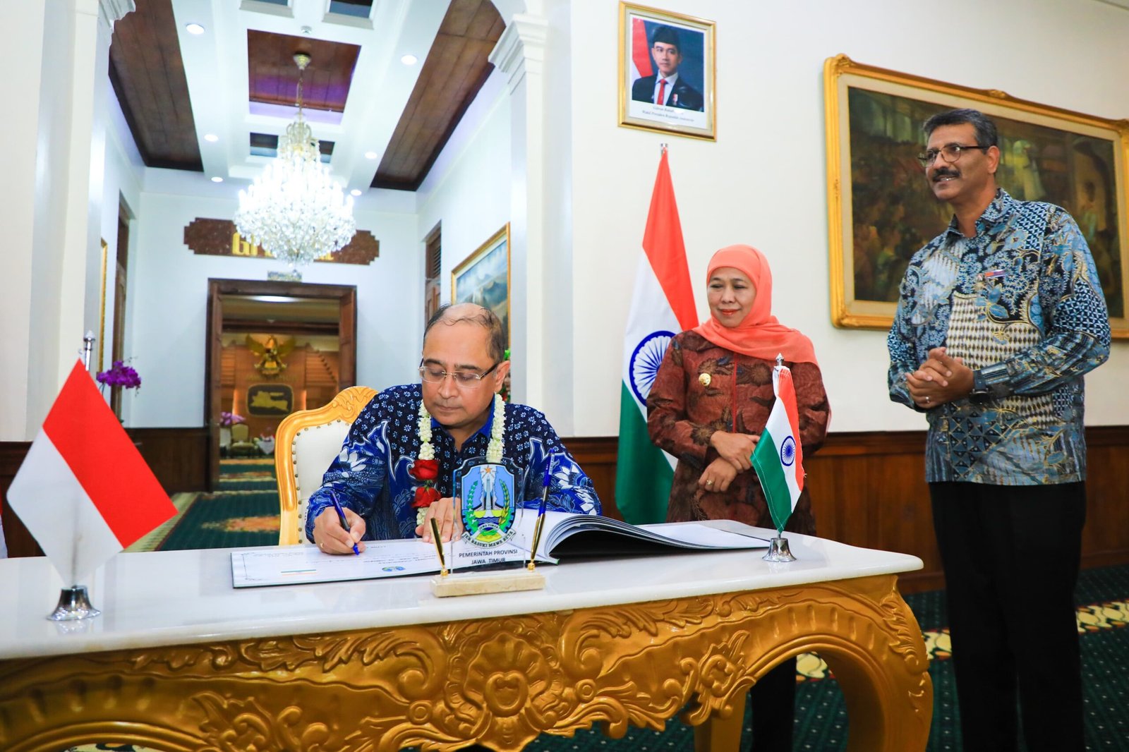 Dubes India ke Jatim, Komitmen Penguatan Kerja Sama Pendidikan, Teknologi Hingga Pariwisata