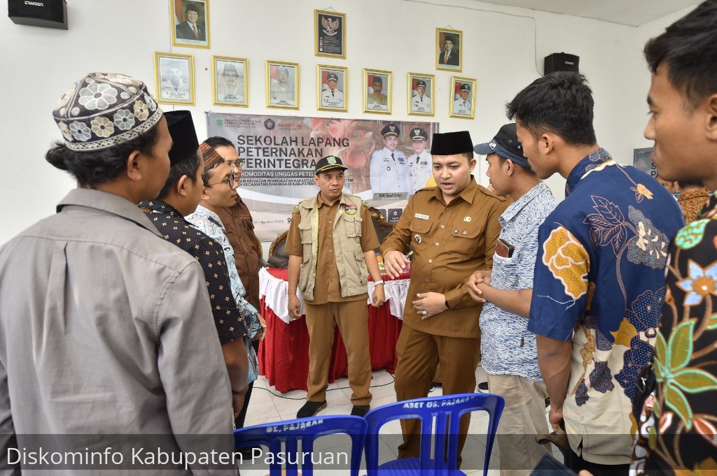 Sekolah Lapang Terintegrasi Diresmikan oleh Bupati Pasuruan