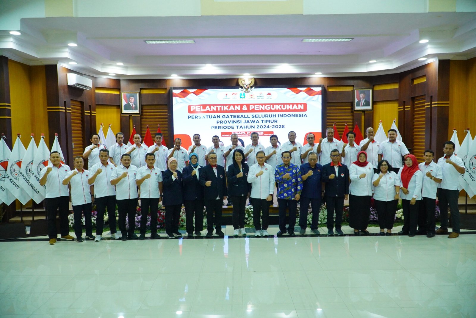 Pengurus PERGATSI Jatim Masa Bakti 2024-2028 Resmi Dikukuhkan
