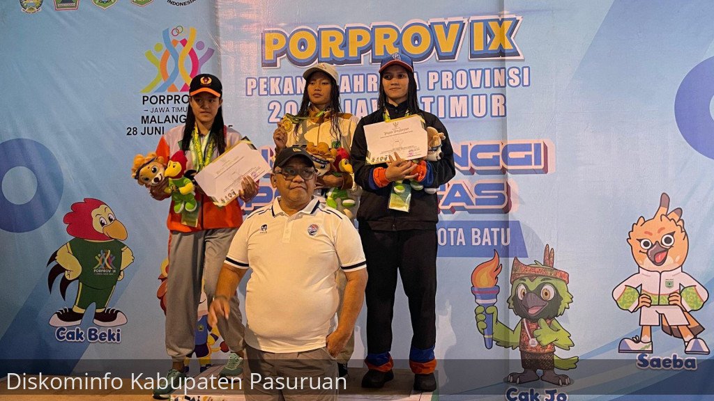 Pecah Rekor 2 Porprov, Atlet Selam Kabupaten Pasuruan Sumbang 2 Emas dan 1 Perak