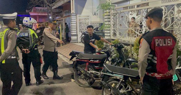 Polres Pasuruan Kota Sisir Jalanan Cegah Balap Liar dan Aksi Premanisme