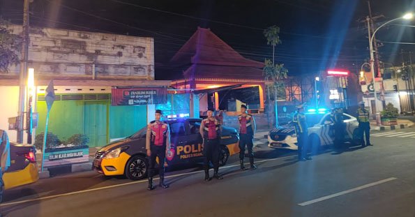 Polres Nganjuk Maksimalkan Patroli Sreg di Titik Rawan pada Libur Idul Adha 1446 H