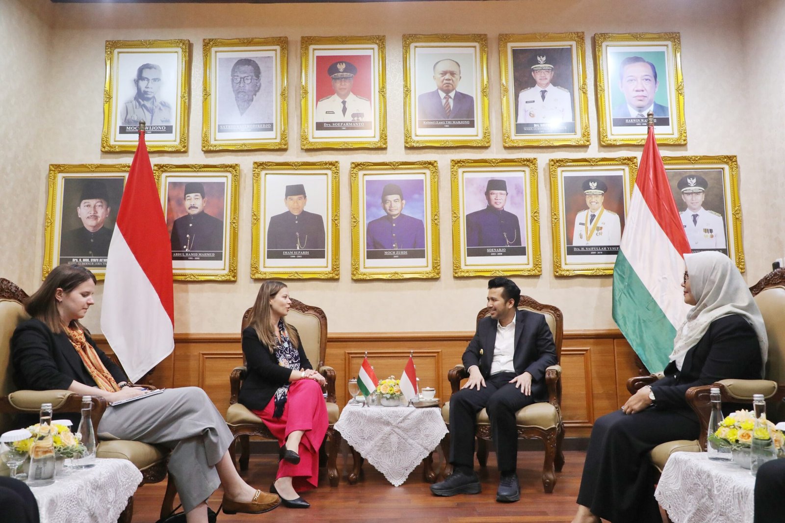Terima Duta Besar Hungaria, Pemprov Jatim Jajaki Peluang Kerjasama Bidang Pendidikan, Teknologi dan Infrastruktur