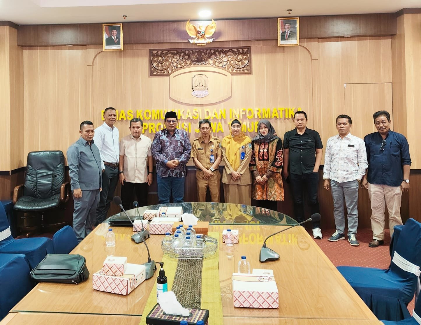 Komisi I DPRD Pamekasan Dalami Strategi Perlindungan Data di Diskominfo Jatim