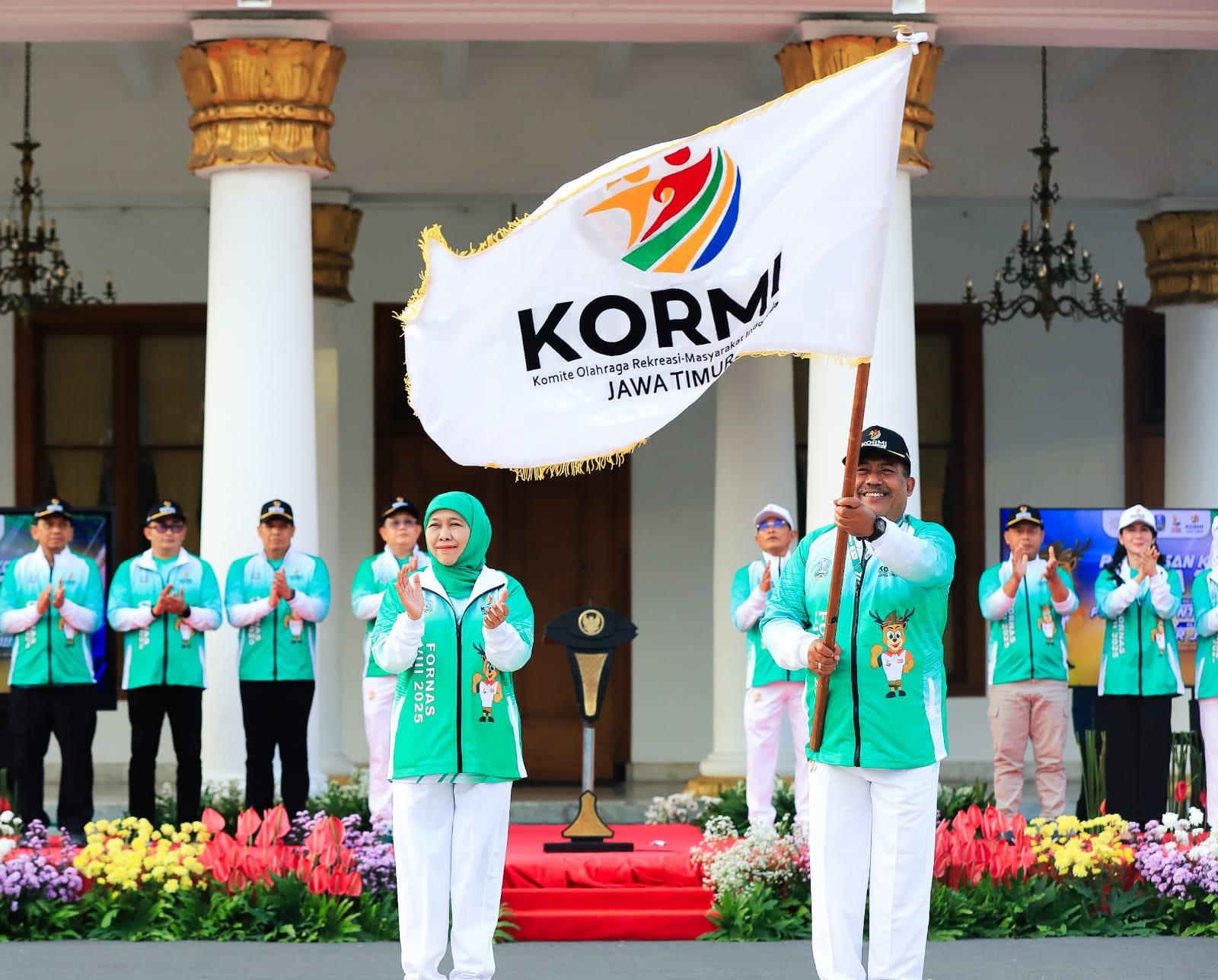 Kontingen Jatim Optimistis Raih Kemenangan Posisi Juara FORNAS VIII