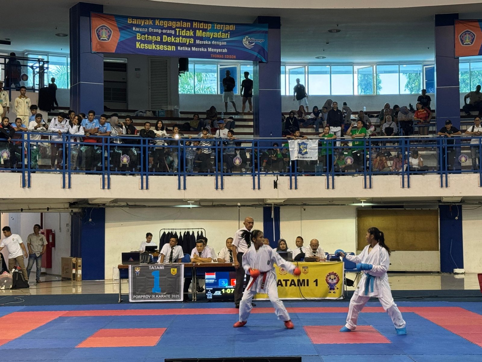 286 Atlet Karate Perebutkan Medali di PORPROV IX Jatim 2025