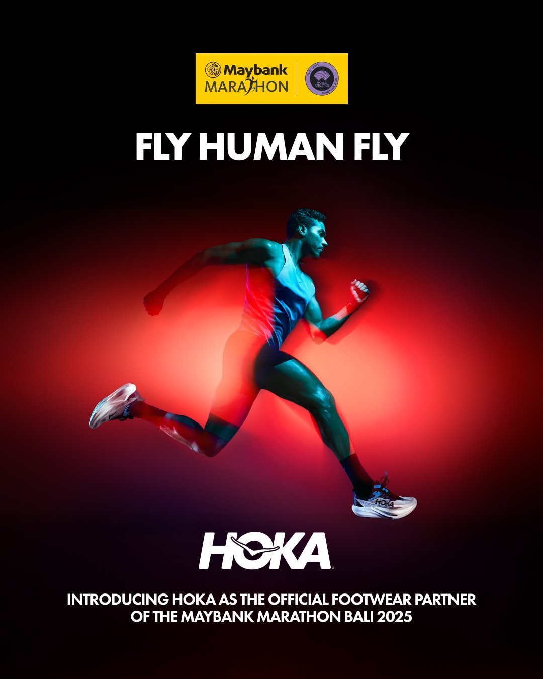 HOKA Indonesia Menjadi Official Footwear Partner Maybank Marathon 2025