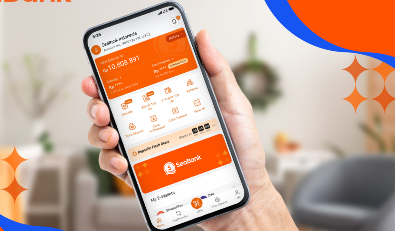 SeaBank Catat Laba Rp214 Miliar di Semester I-2025, Kredit Tumbuh 44%