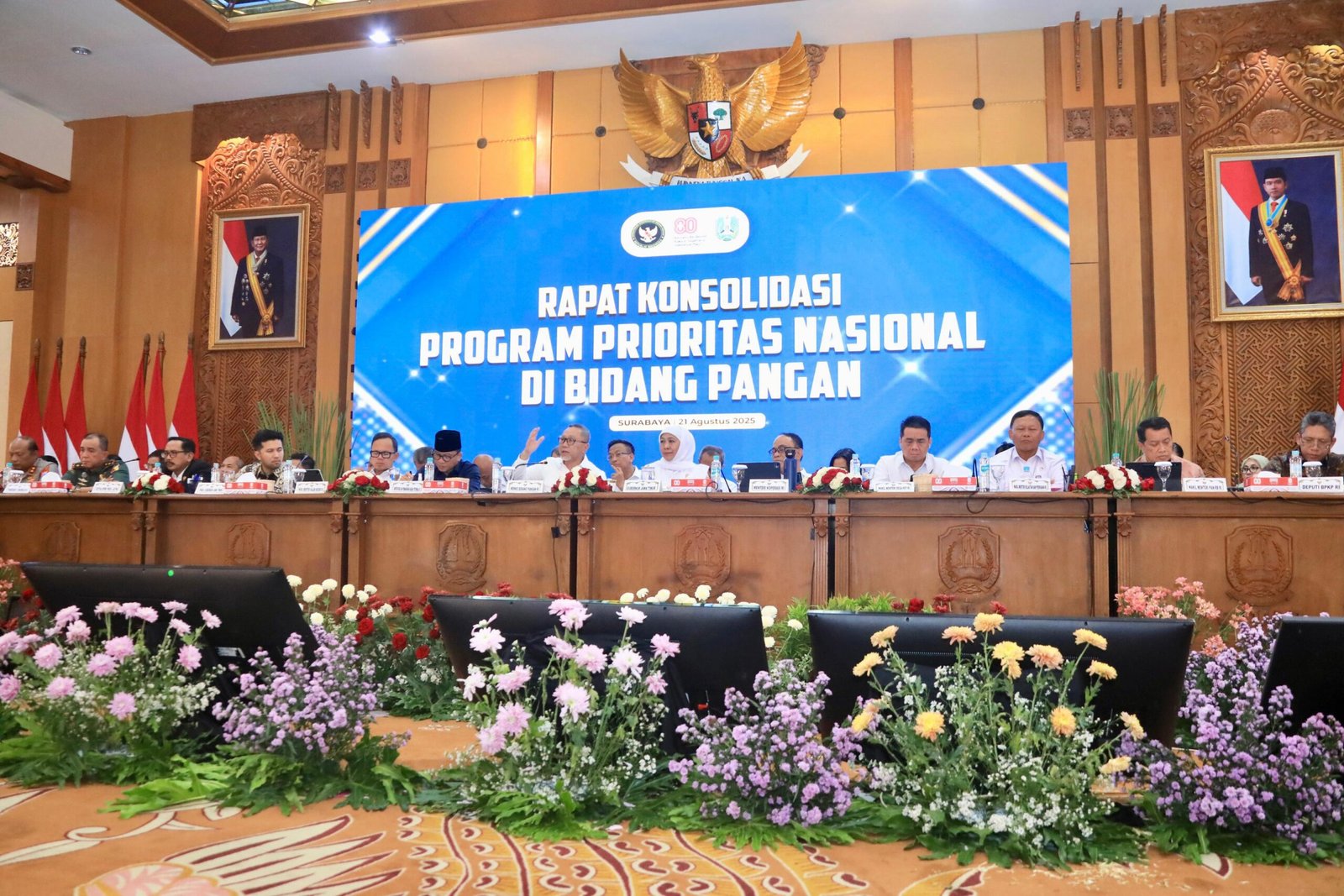 Penerima Manfaat MBG Capai 1,9 Juta, Jatim Siap Lakukan Percepatan Program Prioritas Nasional