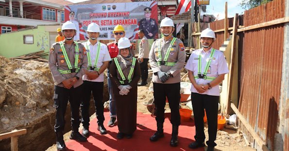 Polres Magetan Bangun Pos Polisi Setia Karangan, Tingkatkan Pelayanan di Kawasan Wisata