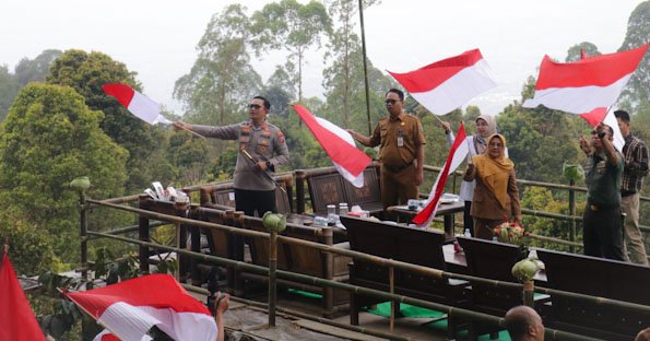 Semangat Kemerdekaan, Polres Magetan dan Forkopimda Gelar Ngopi Bareng Bersama Petani Kopi di Lereng Lawu