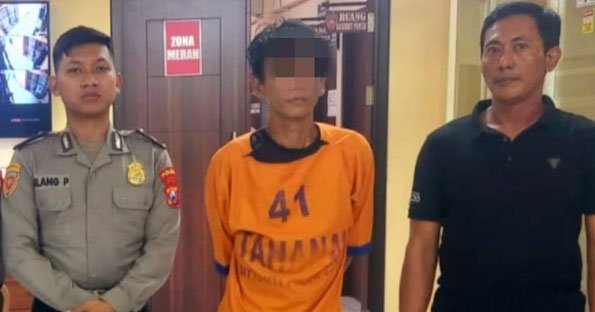 Pria 44 Tahun Curi Motor Diringkus Unit Reserse Kriminal