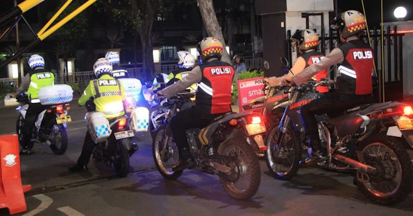 Polres Tuban Gandeng Brimob Polda Jatim dan Pemkab di Patroli Skala Besar, Pastikan Bumi Wali Tetap Kondusif