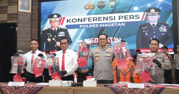 Selamatkan Generasi Muda, Polres Magetan Amankan 11 Tersangka Narkoba dalam Operasi Tumpas Semeru 2025