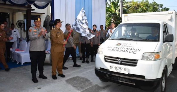 Polres Madiun Kota Launching SPPG, Distribusikan 858 MBG