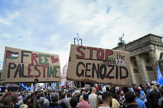 Publik Jerman Serukan Prioritaskan Diplomasi di Gaza dan Ukraina