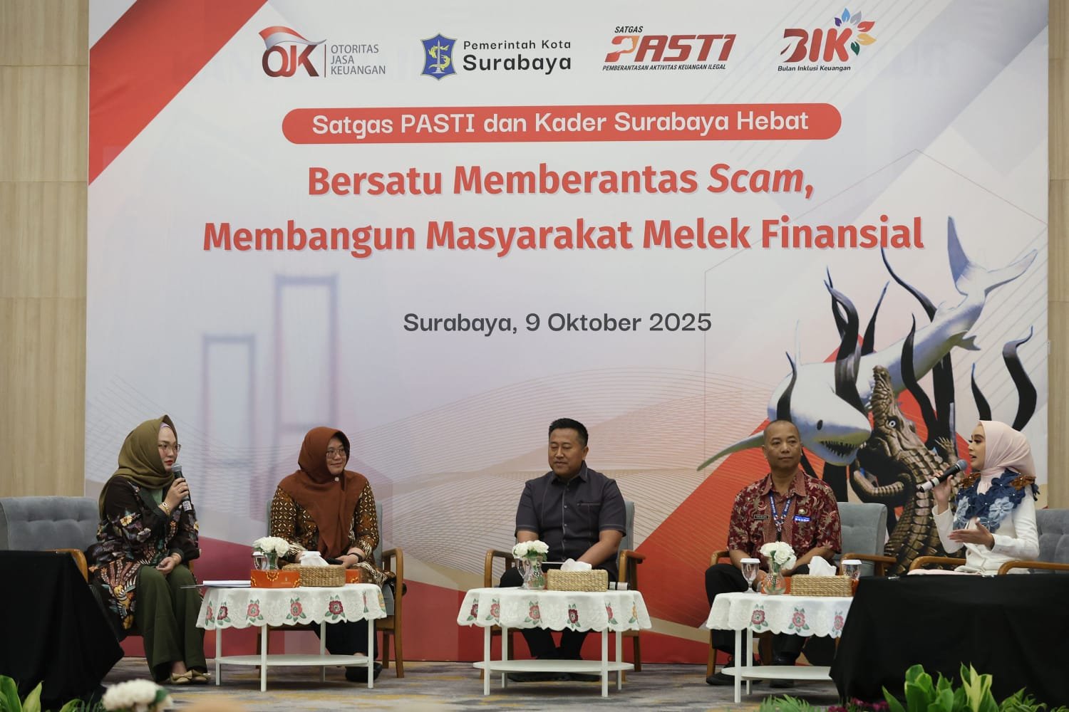 Pemkot Surabaya dan OJK Jatim Komitmen Berantas Pinjol Ilegal-Investasi Bodong di Surabaya