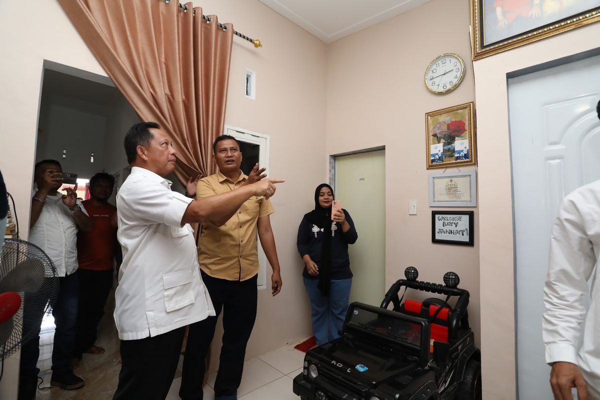 Program Tiga Juta Rumah, Mendagri dan Menteri PKP Tinjau Rumah MBR di Binjai dan Deli Serdang