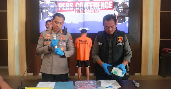 Polres Pacitan Amankan Tersangka Curanmor dan 2 Unit Motor Hasil Curian