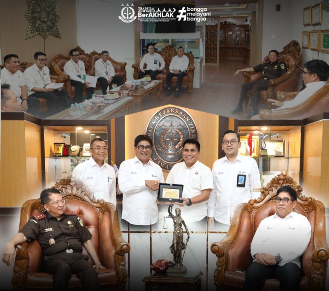 Kajati Jatim Dr. Kuntadi Terima Kunjungan Direksi Baru Petrokimia Gresik, Bahas Sinergi Dan Tata Kelola