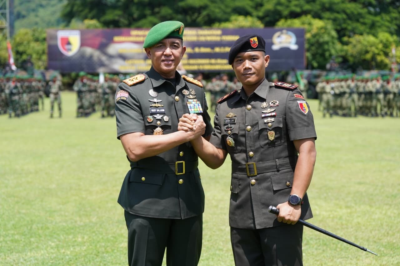 Pangdam Brawijaya Lantik Letkol Inf Mohammad Sujoko Jadi Danbrigif 16/WY