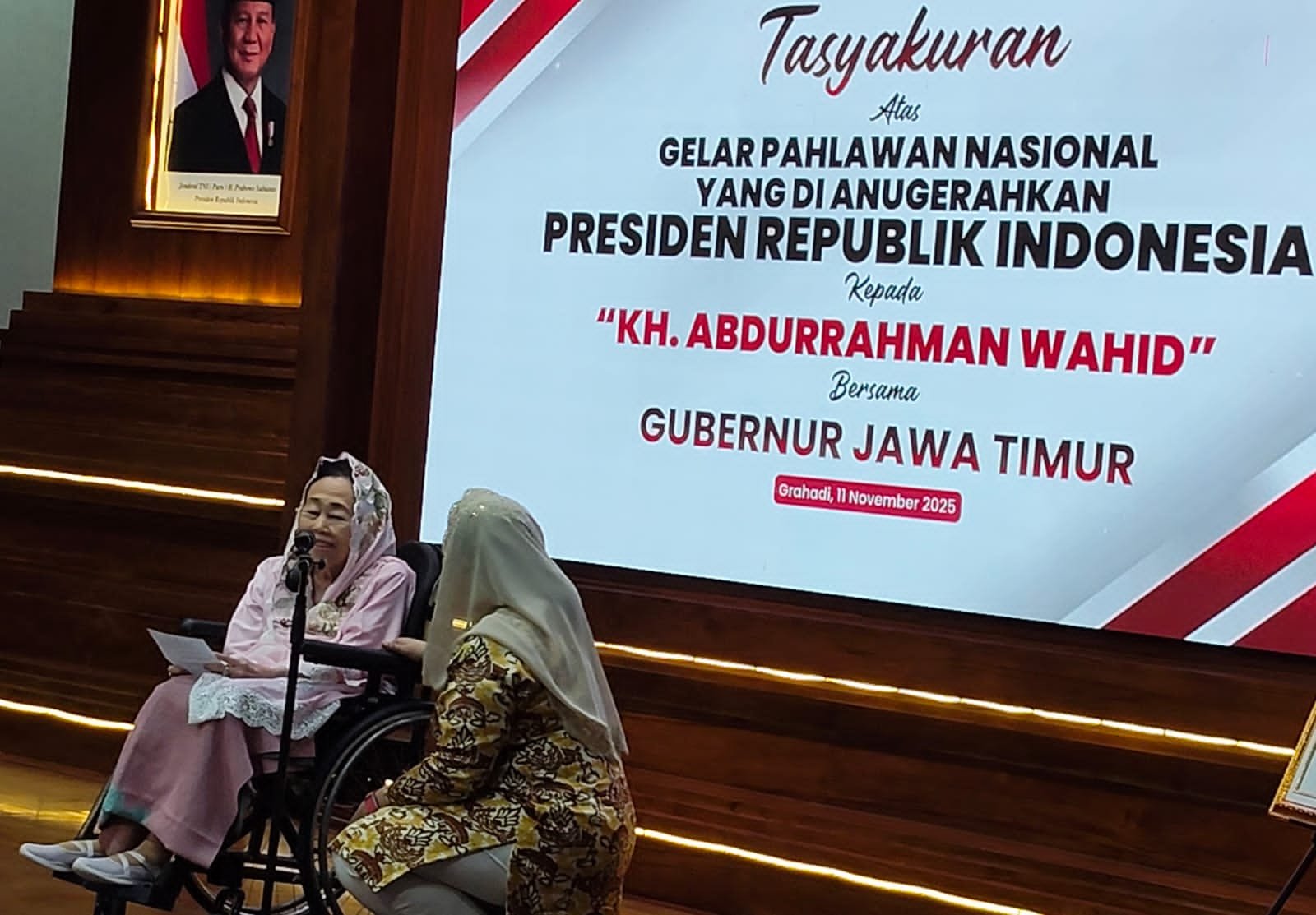 Shinta Nuriyah Ajak Teladani Nilai Kemanusiaan Gus Dur