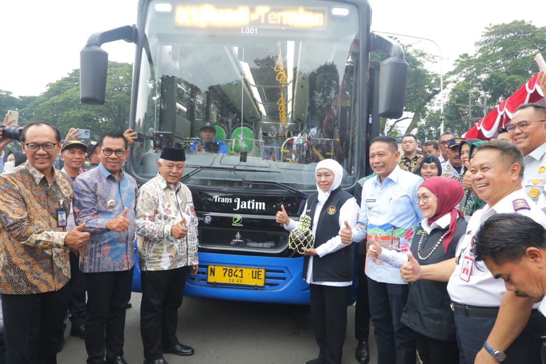 Gubernur Khofifah Resmikan Trans Jatim Koridor 1 Malang Raya