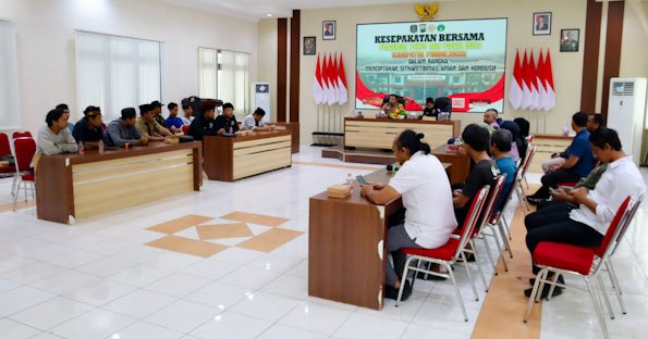 Jogo Jatim: Polres Probolinggo Gandeng Perguruan Pencak Silat Wujudkan Kamtibmas Kondusif