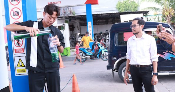 Respon Cepat Redam Kekhawatiran Warga, Polres Gresik Sidak Sejumlah SPBU