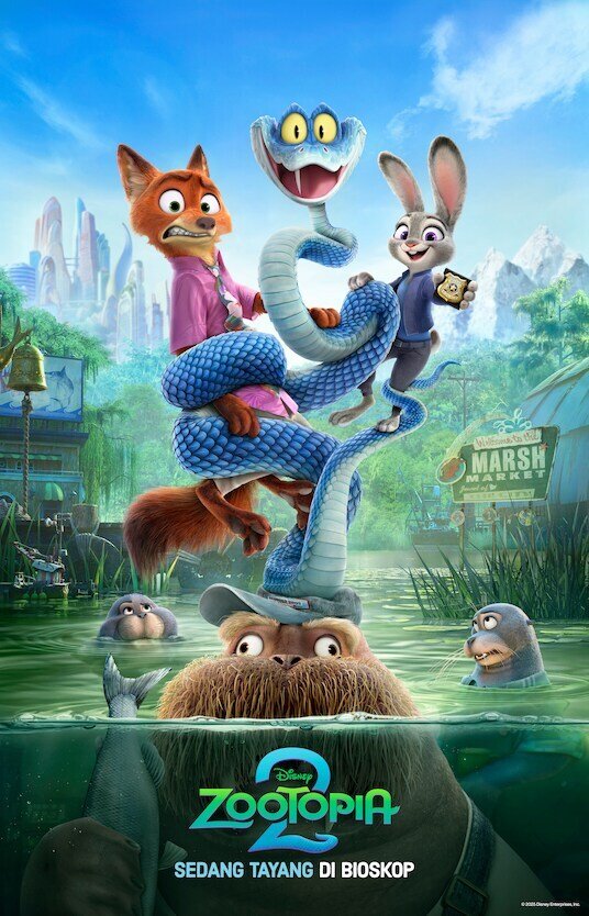 “Zootopia 2” Tampil Moncer di Bioskop China