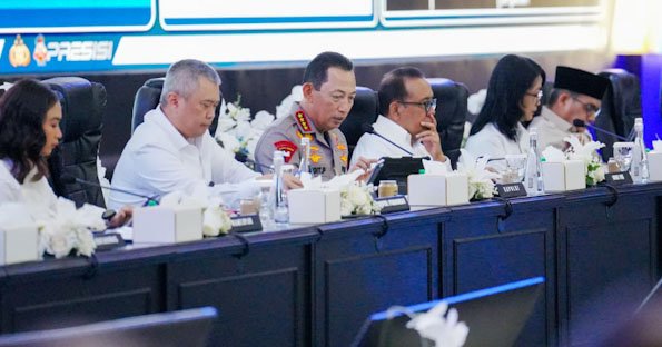Kapolri Hadiri Rakor Lintas Sektoral, Sinergisitas Stakeholder Kunci Pelayanan Nataru